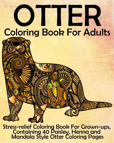 Download Otter Coloring For Grown Ups In Otter News