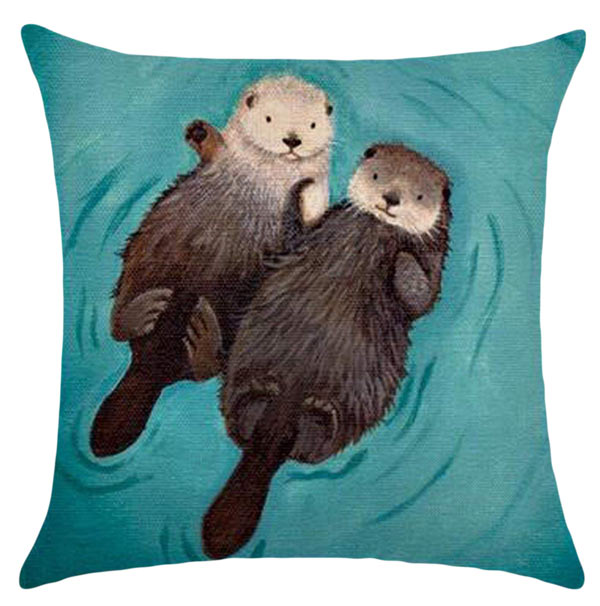sea otter pillow pet