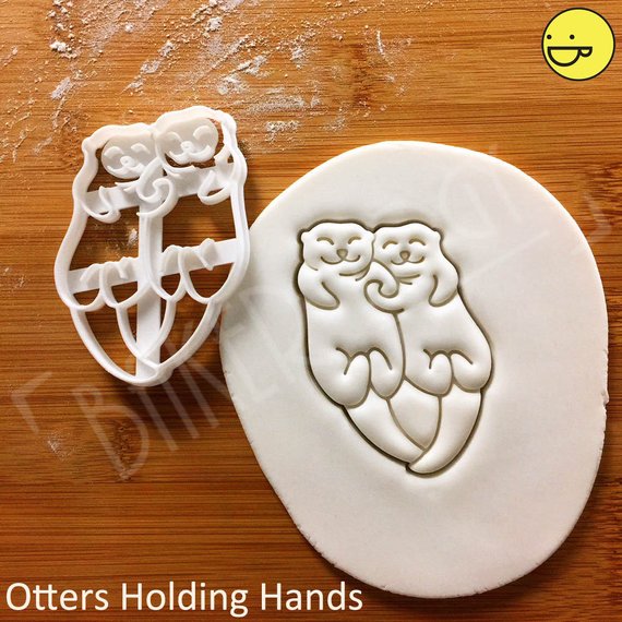 Otter cookie cutter