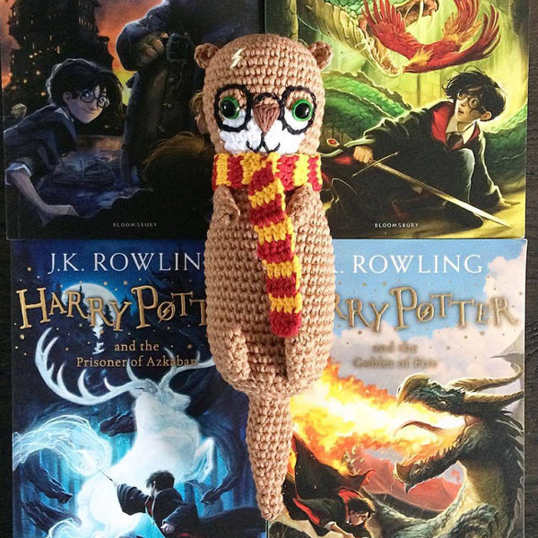 Harry Otter Crochet Plush