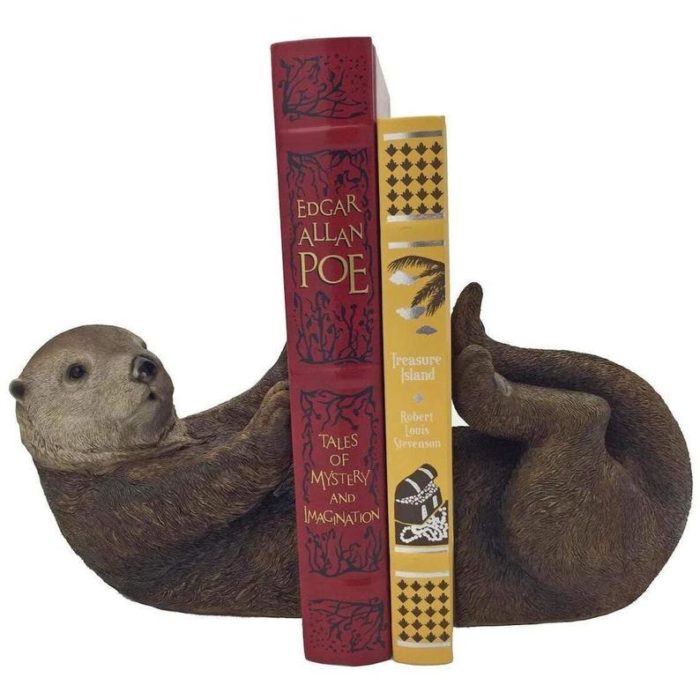 Otter Book Ends
